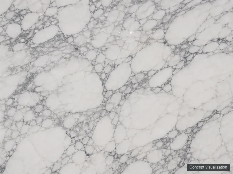 Arabescato Corchia surface reference concept visualization; not current inventory or a selected lot.