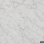 Bianco Carrara surface reference concept visualization; not current inventory or a selected lot.