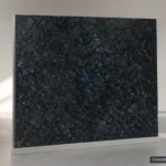 Blue Pearl full-slab reference concept visualization; not current inventory or a selected lot.