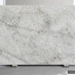 Cristallo full-slab reference concept visualization; not current inventory or a selected lot.