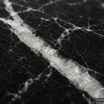 Nero Marquina detail reference concept visualization; not current inventory or a selected lot.