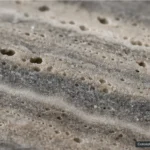 Silver Travertine detail reference concept visualization; not current inventory or a selected lot.