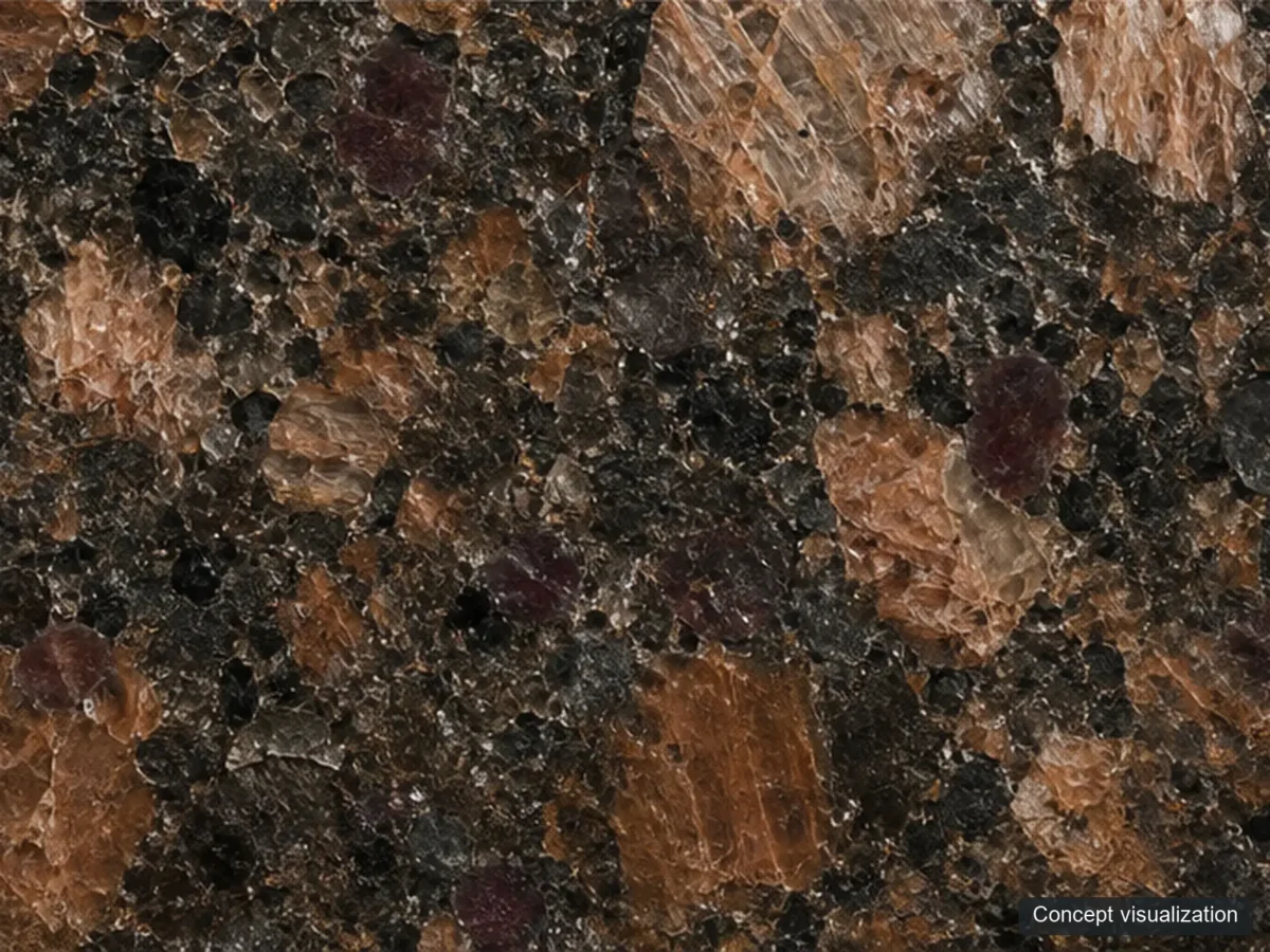 Tan Brown detail reference concept visualization; not current inventory or a selected lot.