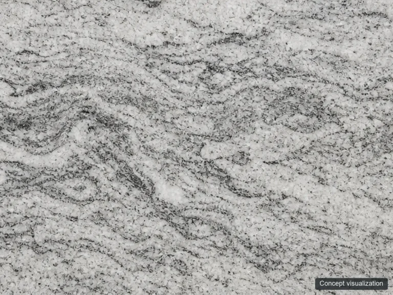 Viscount White surface reference concept visualization; not current inventory or a selected lot.
